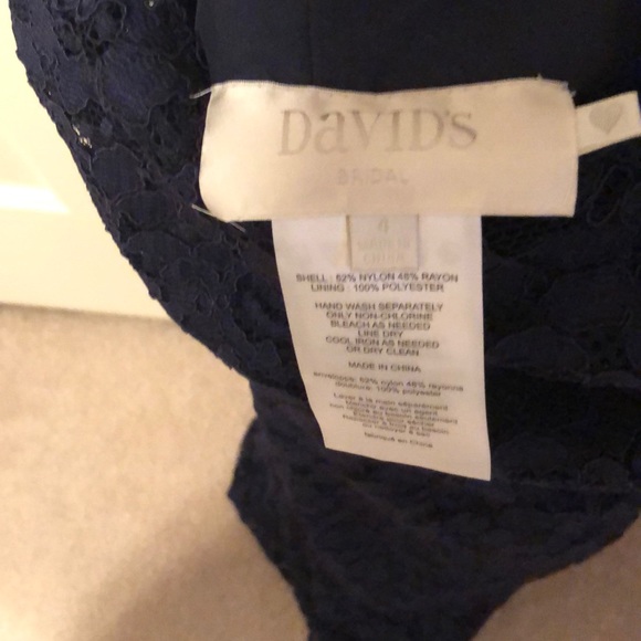 Navy bridesmaid dress - Picture 6 of 6